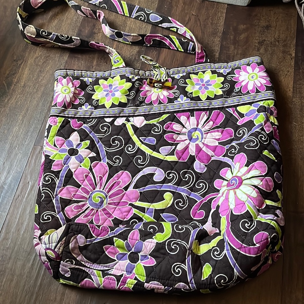 Vera Bradley Purple Punch Tote
